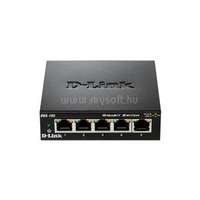 D-LINK DGS-105/E Switch 5 portos1000Mbps fémházas (DGS-105/E)