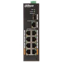 DAHUA PoE switch - PFS3110-8ET-96 (8x 100Mbps PoE (96W) + 1x 1Gbps + 1 SFP, 53VDC) (PFS3110-8ET-96)