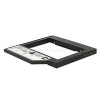 DELOCK HDD-hez SATA átalakító Slim 5.25 beépítő keret 2.5" SATA 9.5mm-ig (DL62669)