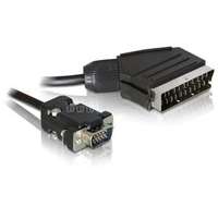 DELOCK kábel Video Scart male output to VGA male input, 2m (DL65028)