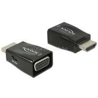 DELOCK Átalakító HDMI-A male to VGA female (DL65902)