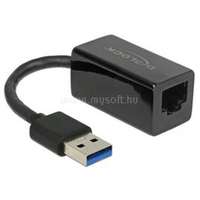 DELOCK Átalakító USB 3.0 to Gigabit LAN kompakt, fekete (DL65903)