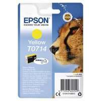 EPSON T0714 Eredeti sárga Gepárd DURABrite Ultra tintapatron (5,5 ml) (C13T07144012)