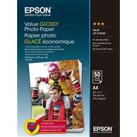 EPSON A4 Gazdaságos Fényes Fotópapír 50 Lap 183g (C13S400036)
