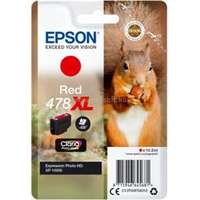EPSON 478XL Eredeti piros Mókus Claria Photo HD extra nagy kapacitású tintapatron (10,2 ml) (C13T04F54010)
