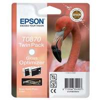 EPSON Dupla csomag Gloss Optimizer T0870 Ultra Gloss High-Gloss 2 (C13T08704010)