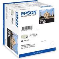 EPSON T7441 XXL Eredeti fekete Taj Mahal DURABrite Ultra extra nagy kapacitású tintapatron (10 000 oldal) (C13T74414010)