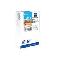 EPSON T7012 XXL Eredeti cián Piramisok DURABrite Ultra extra nagy kapacitású tintapatron (3400 oldal) (C13T70124010)