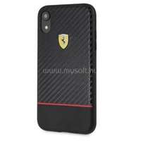 FERRARI On Track Racing Shield iPhone XR puha gumi tok (FESBOHCI61BK)