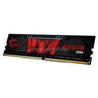 G-SKILL DIMM memória 16GB DDR4 3000MHz CL16 Aegis fekete (F4-3000C16S-16GISB)