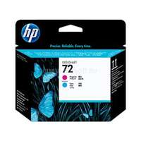 HP 72 Eredeti bíbor/cián nyomtatófej (C9383A)