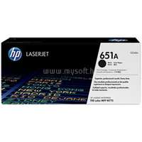 HP 651A Eredeti fekete LaserJet tonerkazetta (13 500 oldal) (CE340A)