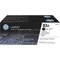 HP 83A Eredeti fekete LaserJet multipakk tonerkazetták (2x1500 oldal) (CF283AD)
