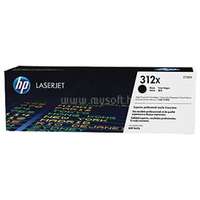 HP 312X Eredeti fekete LaserJet tonerkazetta (4400 oldal) (CF380X)