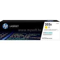 HP 203X Eredeti sárga LaserJet tonerkazetta (2500 oldal) (CF542X)