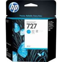 HP 727 Eredeti cián DesignJet tintapatron (300ml) (F9J76A)