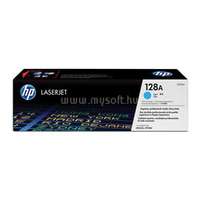 HP 128A Eredeti cián LaserJet tonerkazetta (1300 oldal) (CE321A)