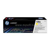 HP 128A Eredeti sárga LaserJet tonerkazetta (1300 oldal) (CE322A)