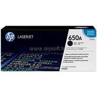 HP 650A Eredeti fekete LaserJet tonerkazetta (13 500 oldal) (CE270A)