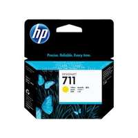 HP 711 Eredeti sárga DesignJet tintapatron (29ml) (CZ132A)