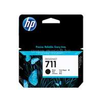 HP 711 Eredeti fekete DesignJet tintapatron (38ml) (CZ129A)