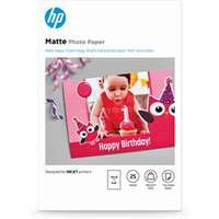 HP Matt fotópapír 10x15cm (25 lap) (7HF70A)