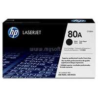 HP 80A Eredeti fekete LaserJet tonerkazetta (2560 oldal) (CF280A)