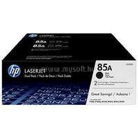 HP 85A Eredeti fekete LaserJet multipakk tonerkazetták (2x1600 oldal) (CE285AD)