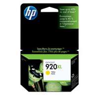 HP 920XL Eredeti sárga nagy kapacitású tintapatron (700 oldal) (CD974AE)
