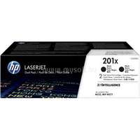 HP 201X Eredeti fekete LaserJet multipakk tonerkazetták (2x2800 oldal) (CF400XD)