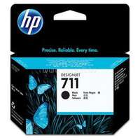 HP 711 Eredeti fekete DesignJet tintapatron (80ml) (CZ133A)