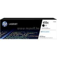 HP 415X Eredeti fekete LaserJet tonerkazetta (7500 oldal) (W2030X)