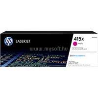 HP 415X Eredeti bíbor LaserJet tonerkazetta (6000 oldal) (W2033X)