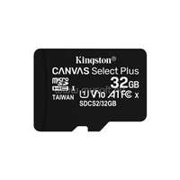KINGSTON Canvas Select Plus MicroSDXC 32GB, Class10. UHS-I U1, V10 memóriakártya (SDCS2/32GBSP)
