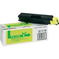 KYOCERA TK-590Y Toner Yellow P6026cdn/FS-C5250DN, FS-C2026/C2126MFP/C2526MFP/C2626MFP, M6026cdn/M6026cidn/M6526cdn/M6526cidn (5 000 oldal) (1T02KVANL0)