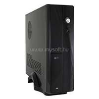 LC POWER 1400MI Fekete (Táp nélküli) ablakos mITX ház (LC-1400MI)