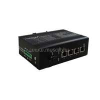 LINKEASY ipari PoE switch,1xGE SFP+4x10/100/1000T 802.3af/at,duál 48V DC bemenet (ISW-104-PWR)