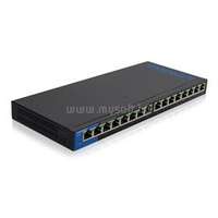 LINKSYS SMB LGS116 16port 10/100/1000Mbps LAN nem menedzselhető asztali Switch (LGS116-EU)