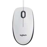 LOGITECH M100 vezetékes optikai USB egér (fehér) (910-005004/910-001605)