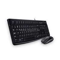 LOGITECH MK120 vezetékes billentyűzet + egér (magyar, fekete) (920-002542)