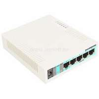 MIKROTIK RB260GS, 5x Gigabit Ethernet Smart Switch (CSS106-5G-1S)