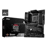 MSI alaplap B550-A PRO (AM4, ATX) (B550-A_PRO)