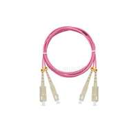 ROLINE NIKOMAX Optikai patch kábel SC-SC, MM 50/125, duplex, 2m, magenta (NMF-PC2M4C2-SCU-SCU-002)