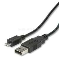 ROLINE kábel USB A Male to MicroUSB B Male 0,8m (11.02.8754)