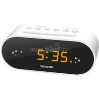 SENCOR SRC1100W rádiós ébresztőóra (fehér) (SRC1100W)