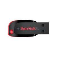 SANDISK Cruzer Blade Pendrive 64GB USB2.0 (piros-fekete) (114925)