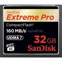 SANDISK Extreme Pro Compact Flash CF memóriakártya 32GB (123843)