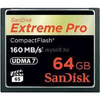 SANDISK Extreme Pro Compact Flash CF memóriakártya 64GB (123844)