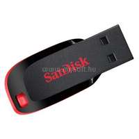 SANDISK Cruzer Blade Pendrive 128GB USB2.0 Cruzer Blade (fekete-piros) (124043)