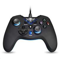 SPIRIT OF GAMER XGP Wired kontroller fekete-kék /SOG-WXGP/ PS3, PC (SOG-WXGP)